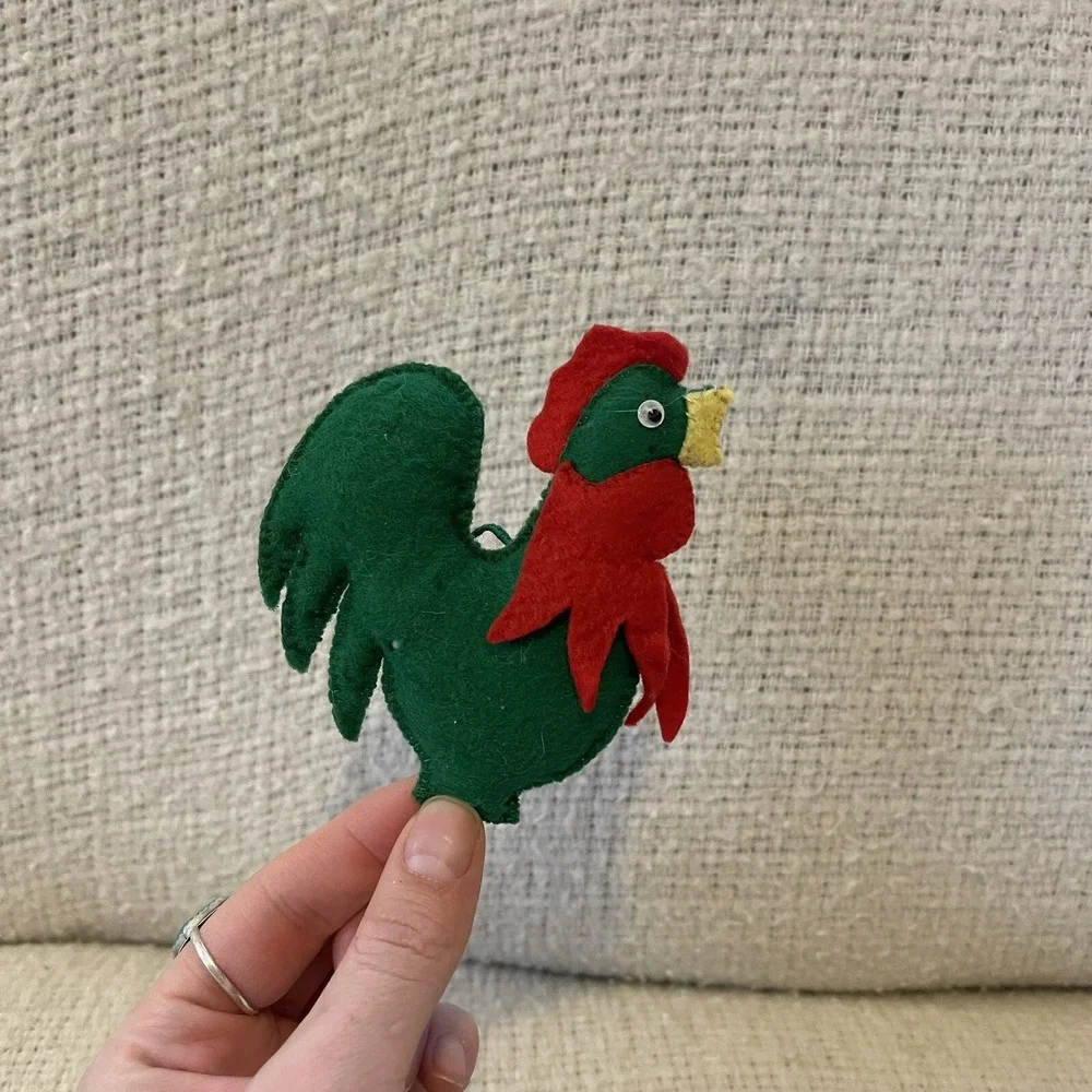Handmade holiday ornament